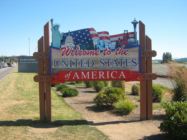 Welcome sign