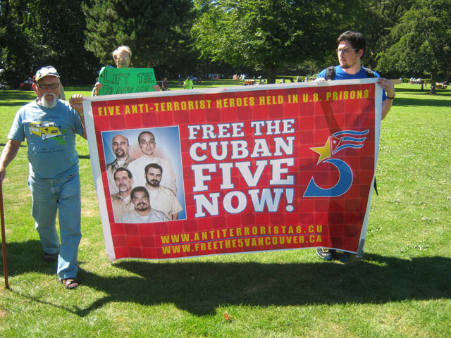FREE THE CUBAN 5 NOW!