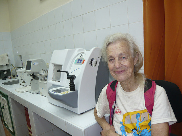 Judy Zeh in Cuba