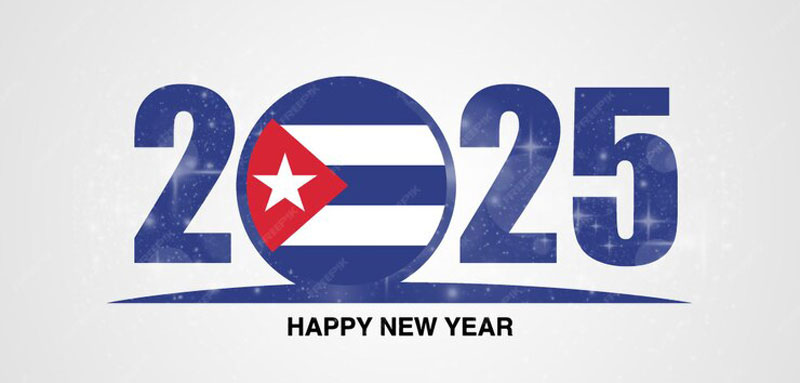 Happy New Year Cuba 2025